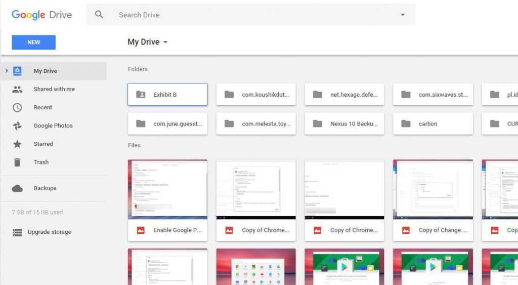 formentry export to google drive