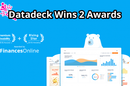 Datadeck wins 2 awards by FinancesOnline
