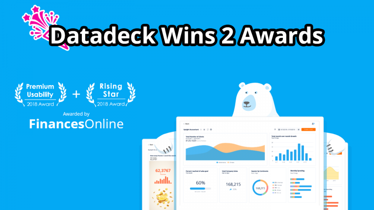 Datadeck wins 2 awards by FinancesOnline